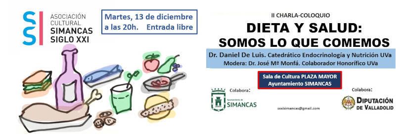II Diet and Health Talk-Colloquium: We are what we eat