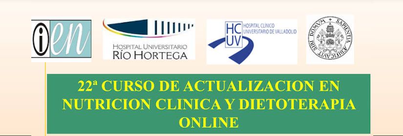 22a Curso de Actualización en Nutrición Clínica y Dietoterapia Online