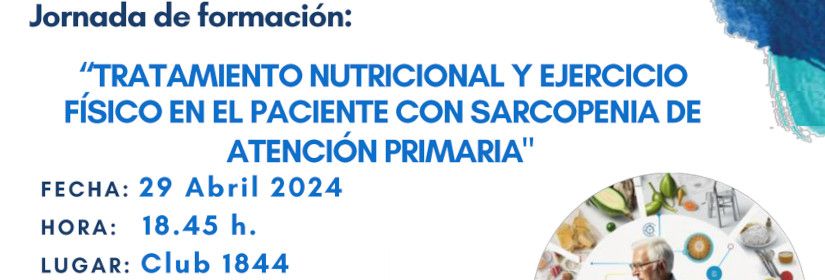 Tratamiento nutricional y ejercicio fisico en el paciente con sacopenia de atención primaria