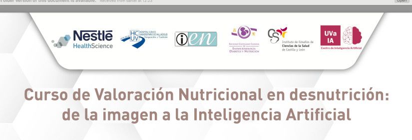Nutritional Assessment Course in Malnutrition from the Image to Artificial Intelligence