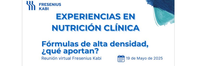 Experiencias en Nutrición Clínica. Fórmulas de alta densidad, qué aportan?